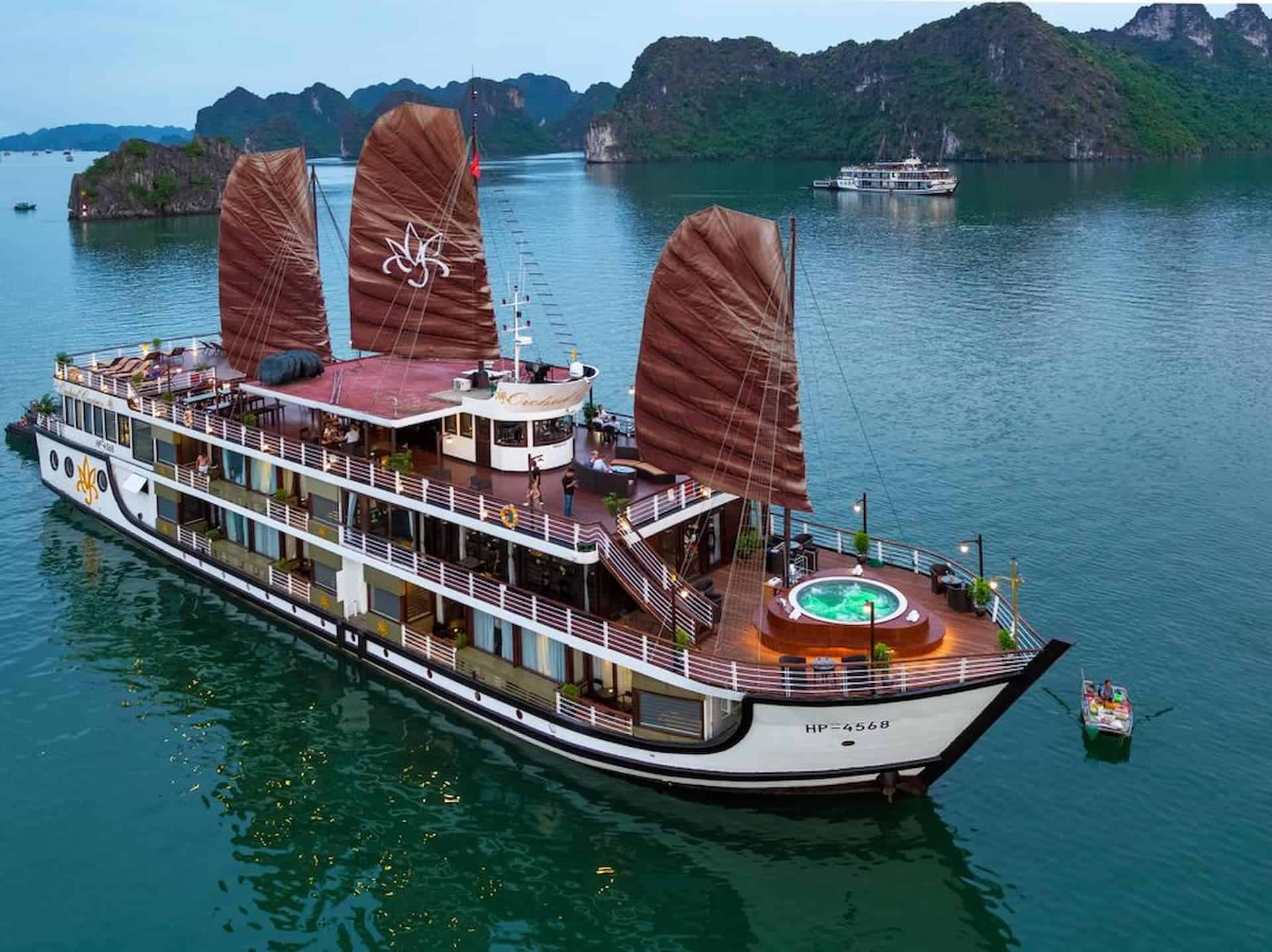 thumbnail Voucher nghỉ dưỡng trên du thuyền Orchid 5 sao 2 ngày 1 đêm siêu hấp dẫn