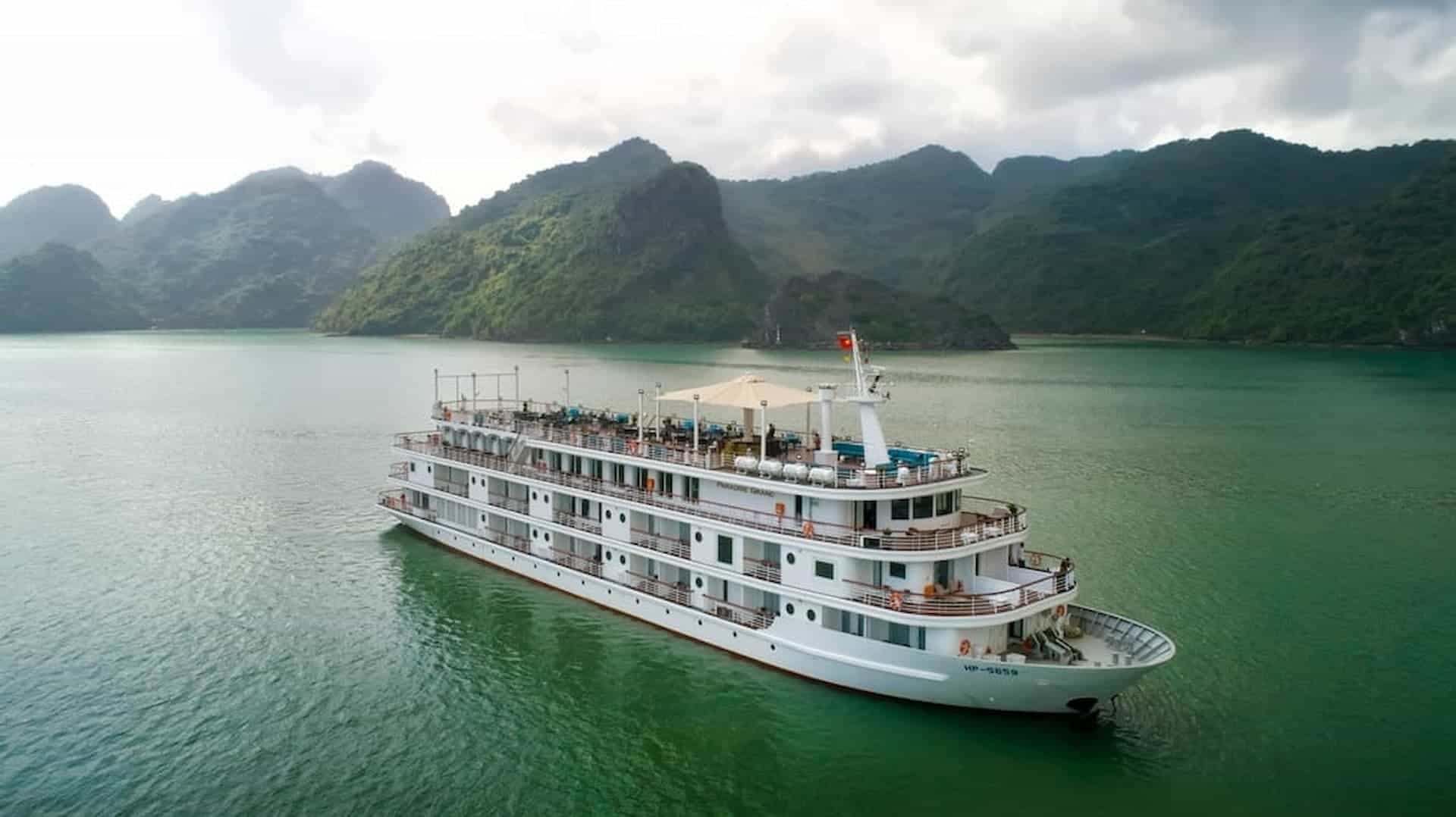 thumbnail Voucher du thuyền Paradise Grand Lan Hạ nghỉ dưỡng đẳng cấp 5 sao 2N1Đ