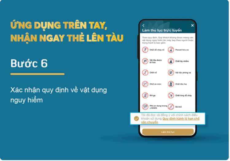 Check in Vietnam Airlines -xác nhận
