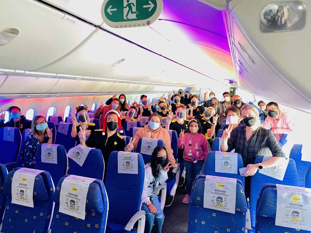 Vé máy bay đi Lào - Hãng hàng không Scoot Airlines