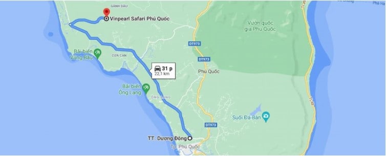 Hướng dẫn cách đi Phú Quốc - review Vinpearl Safari Phú Quốc