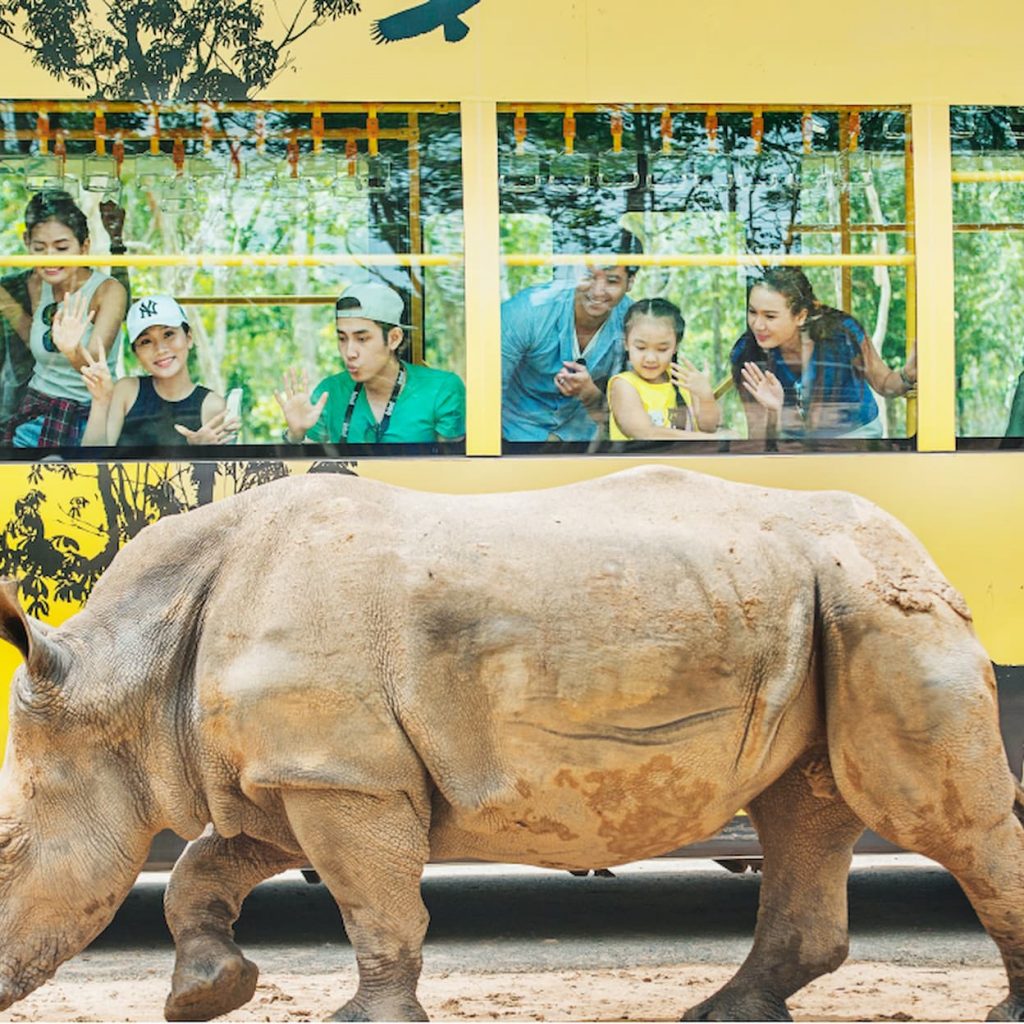Phân khu trong Safari Phú Quốc
