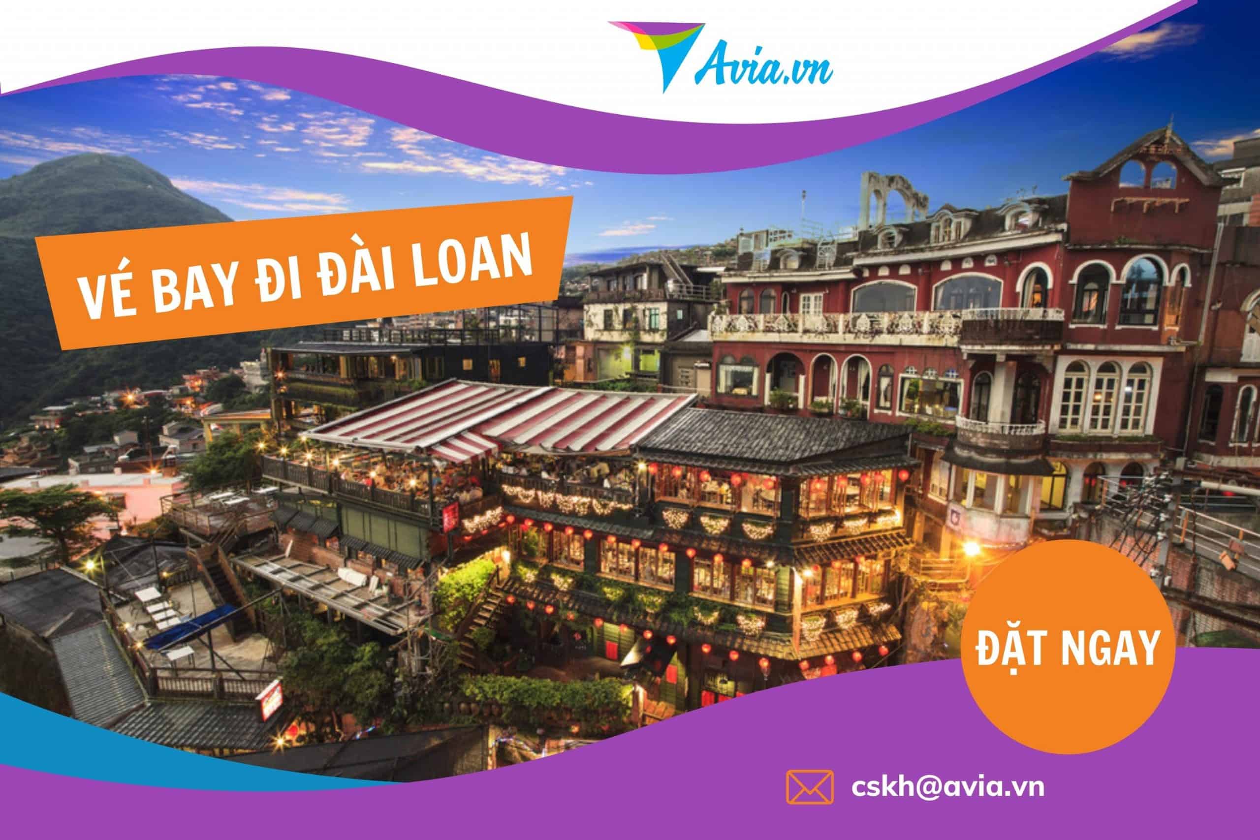 Vé máy bay đi Đài Loan