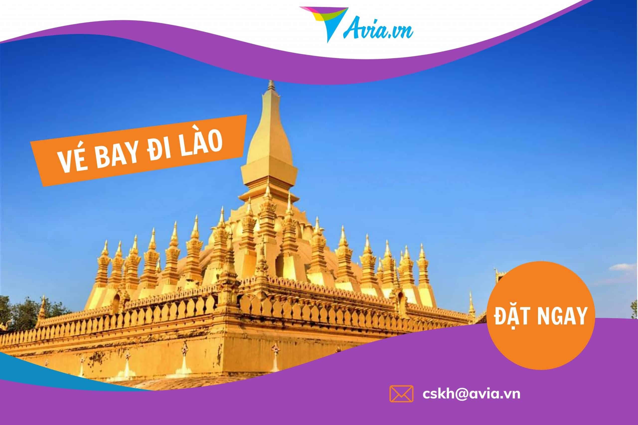 Vé máy bay đi Lào