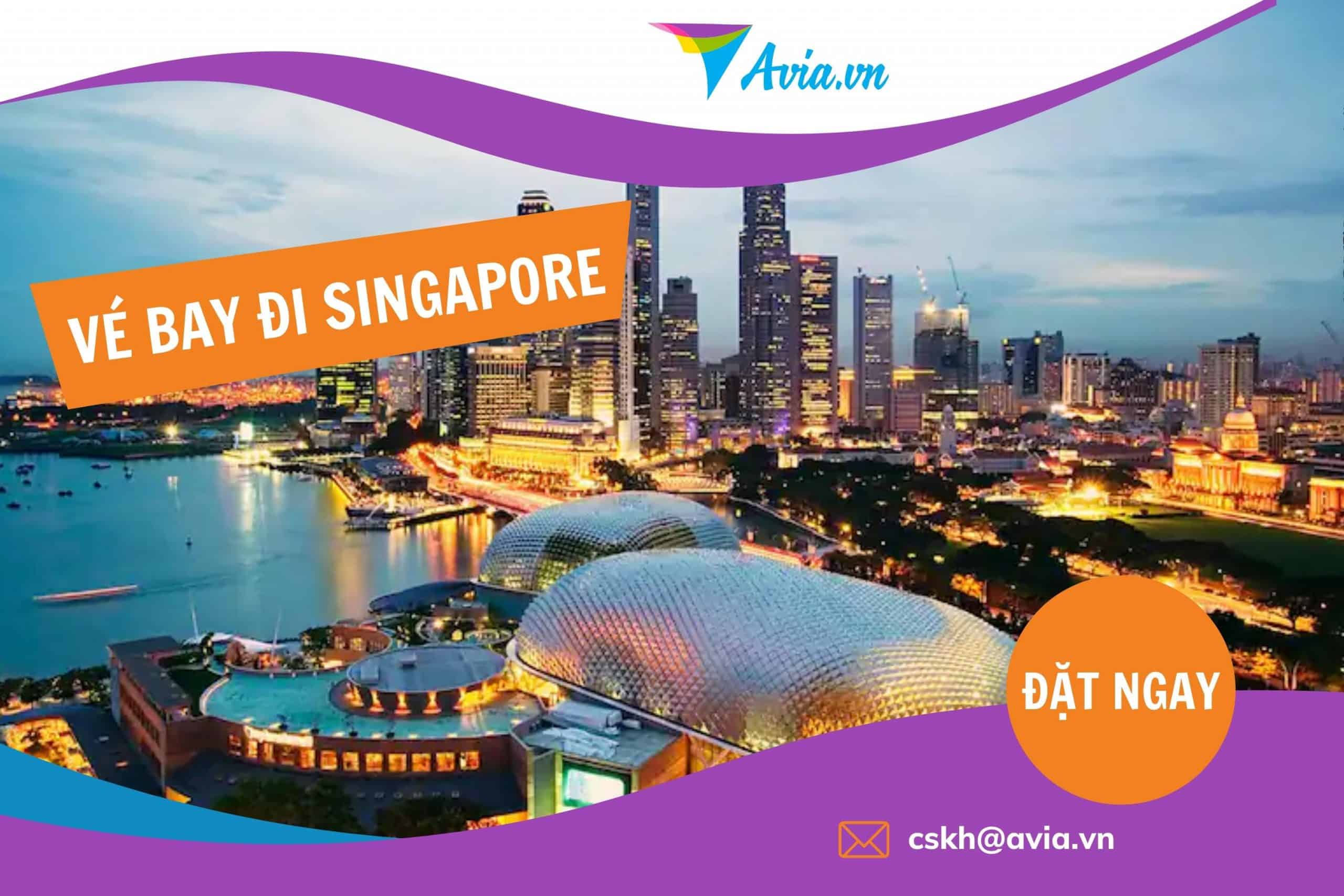 Vé máy bay đi Singapore