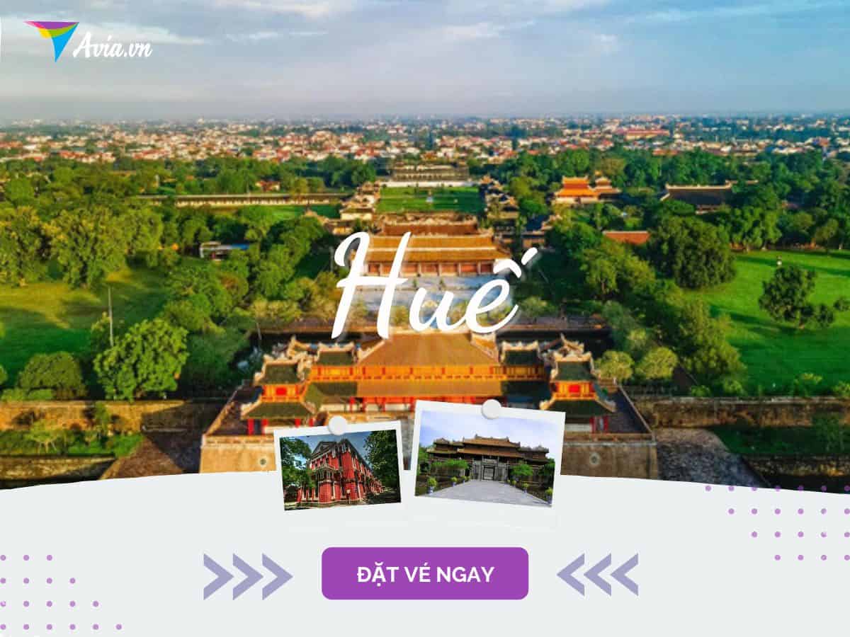 vé máy bay đi Huế giá rẻ