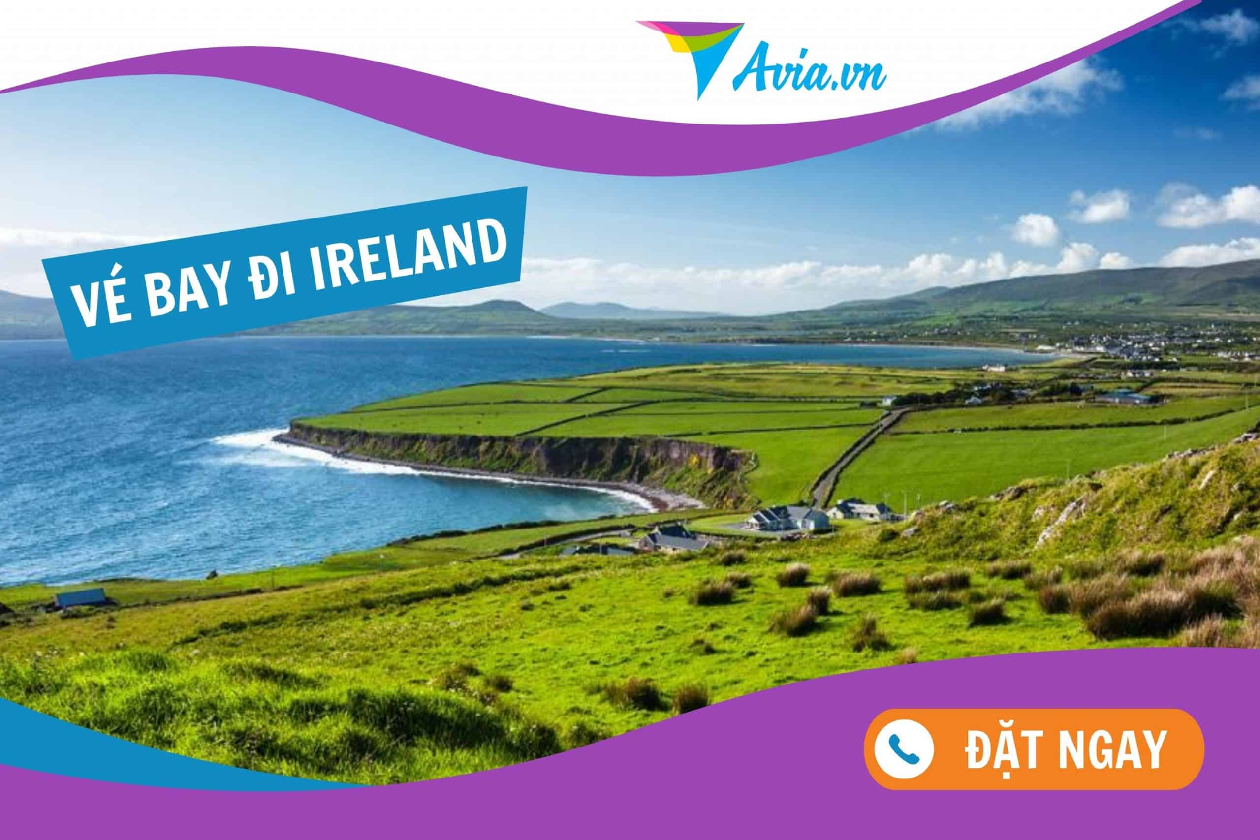 Vé máy bay đi Ireland