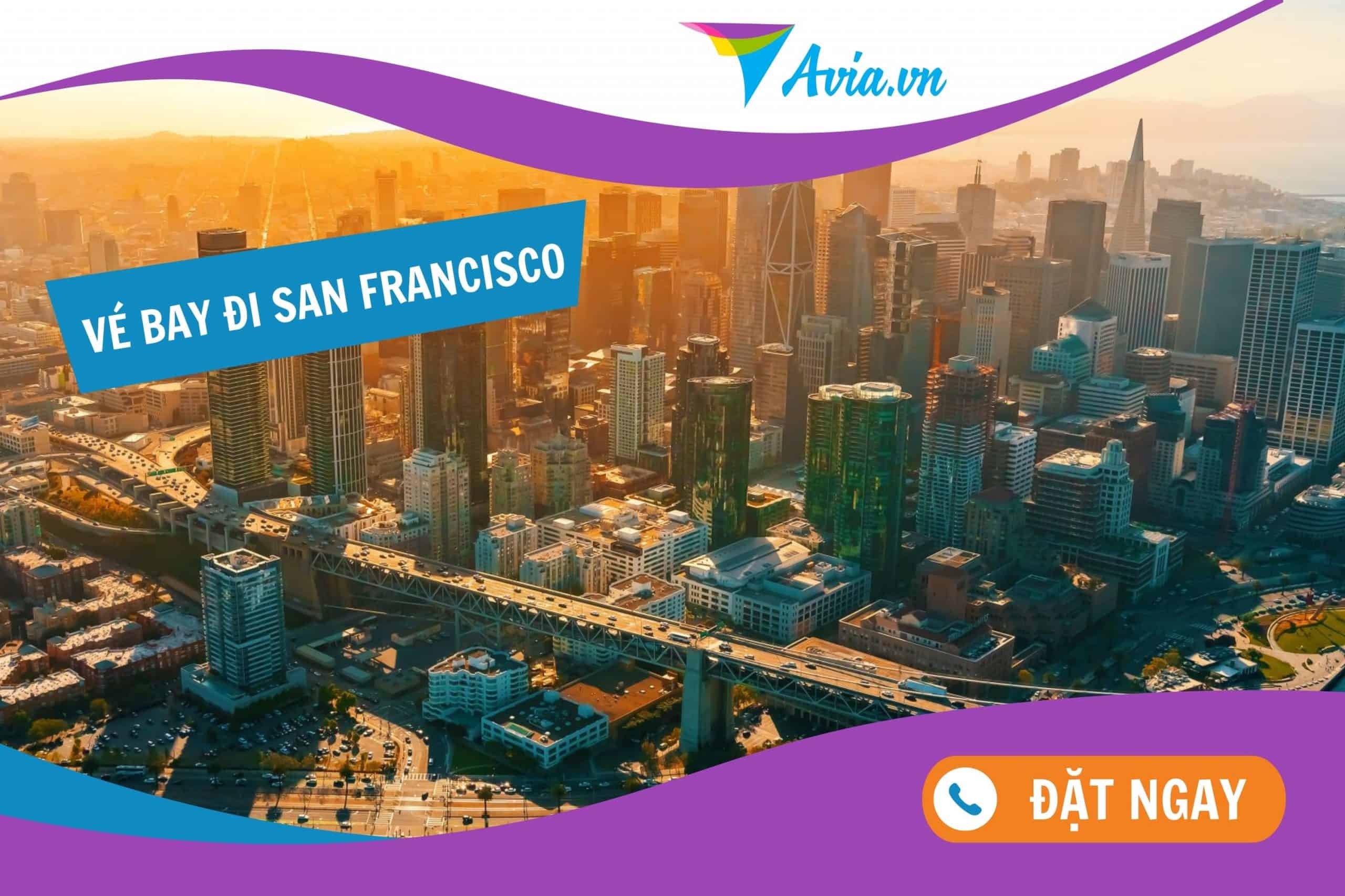 Vé máy bay đi San Francisco