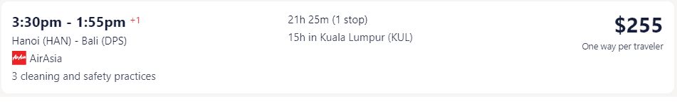 Vé máy bay đi Indonesia - Hãng hàng không AirAsia