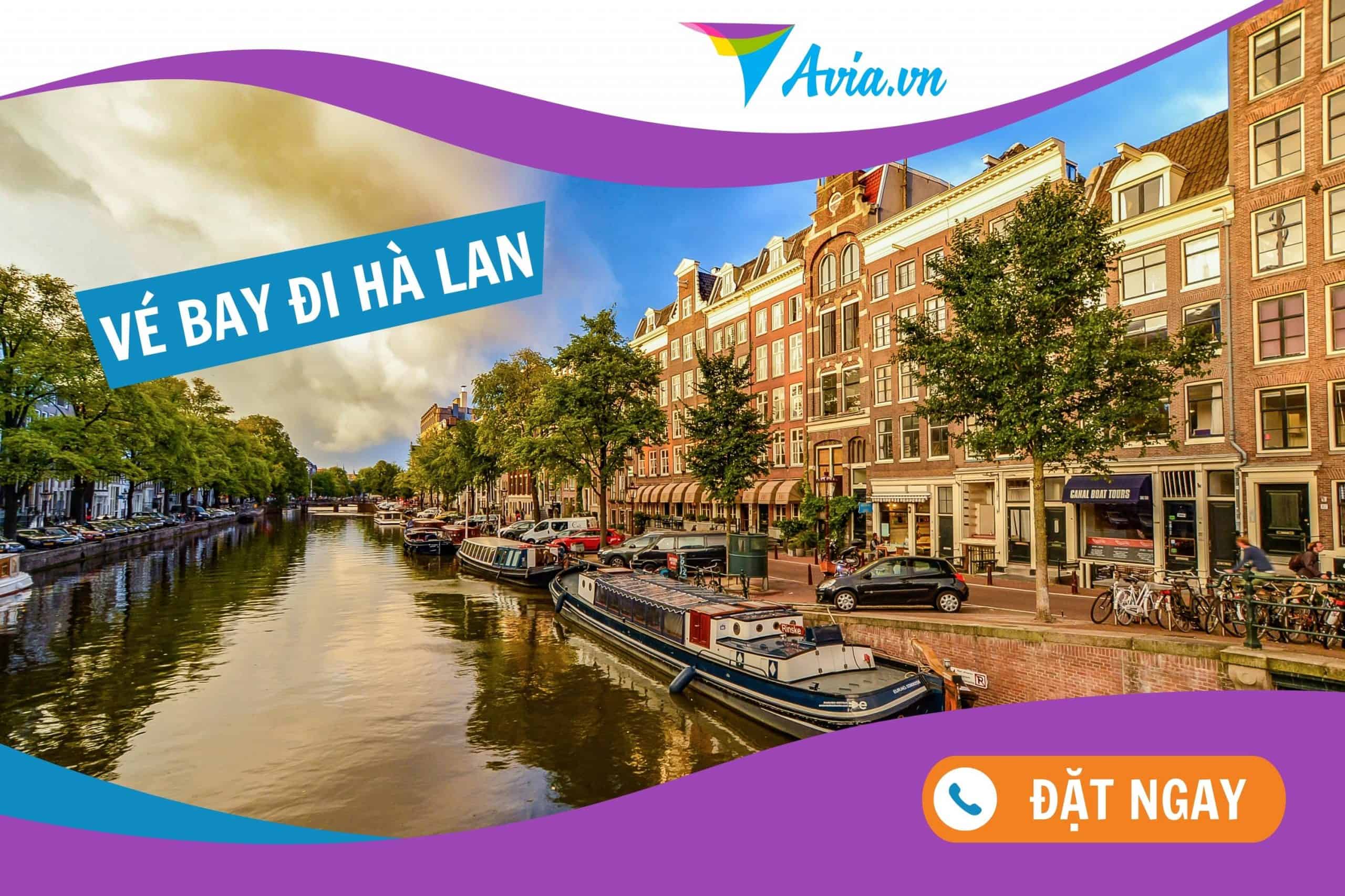 Mua vé máy bay đi Hà Lan