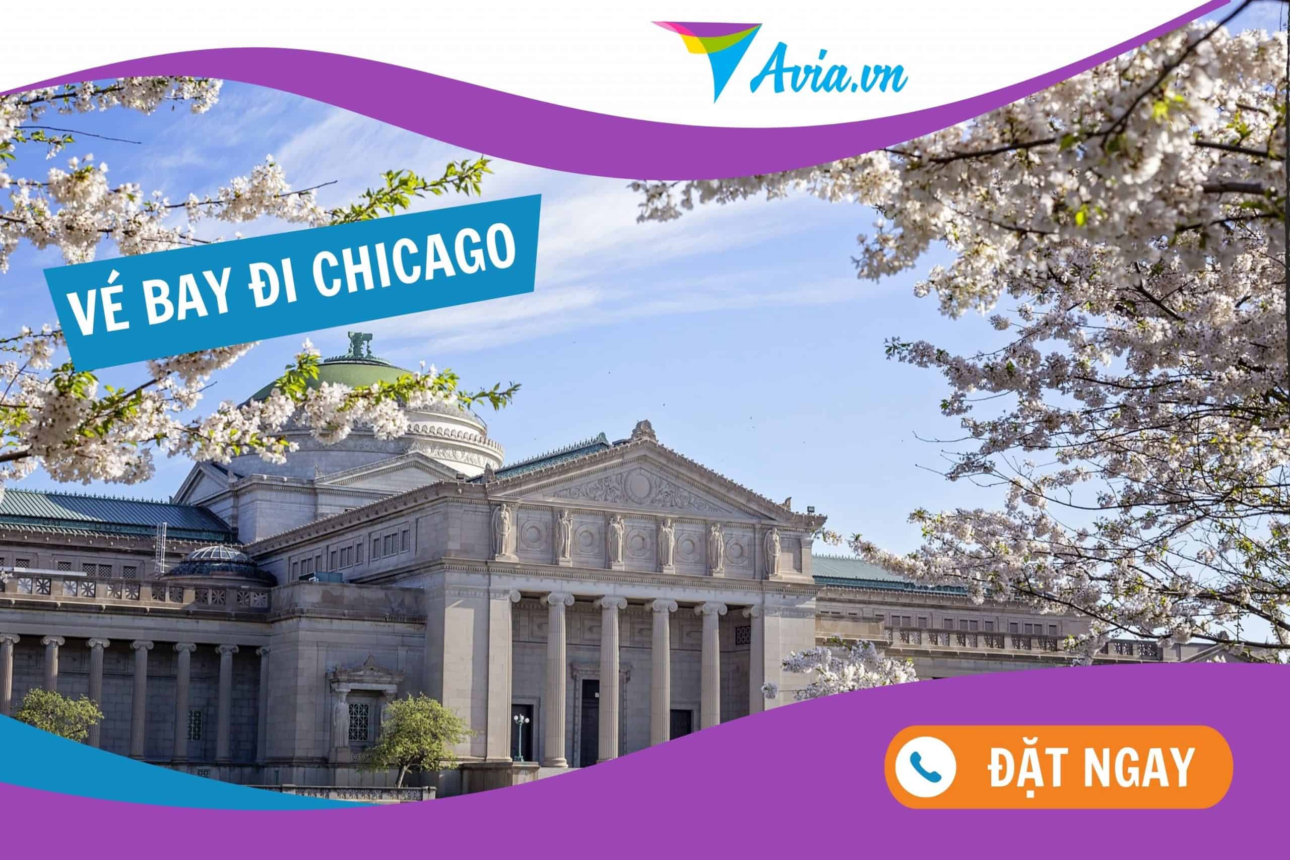 Vé máy bay đi Chicago (ORD) giá rẻ