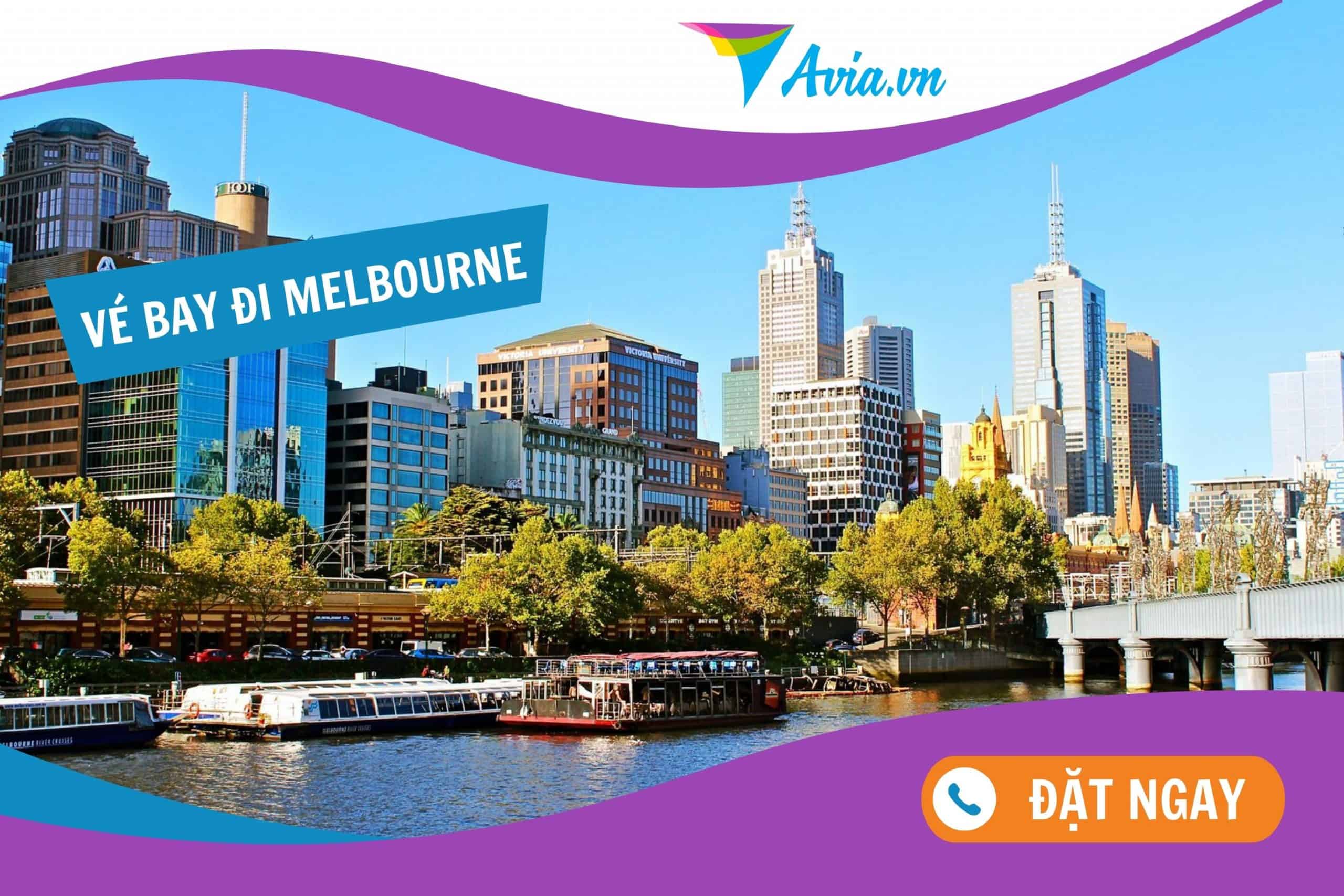 Vé máy bay đi Melbourne (MEL) giá rẻ