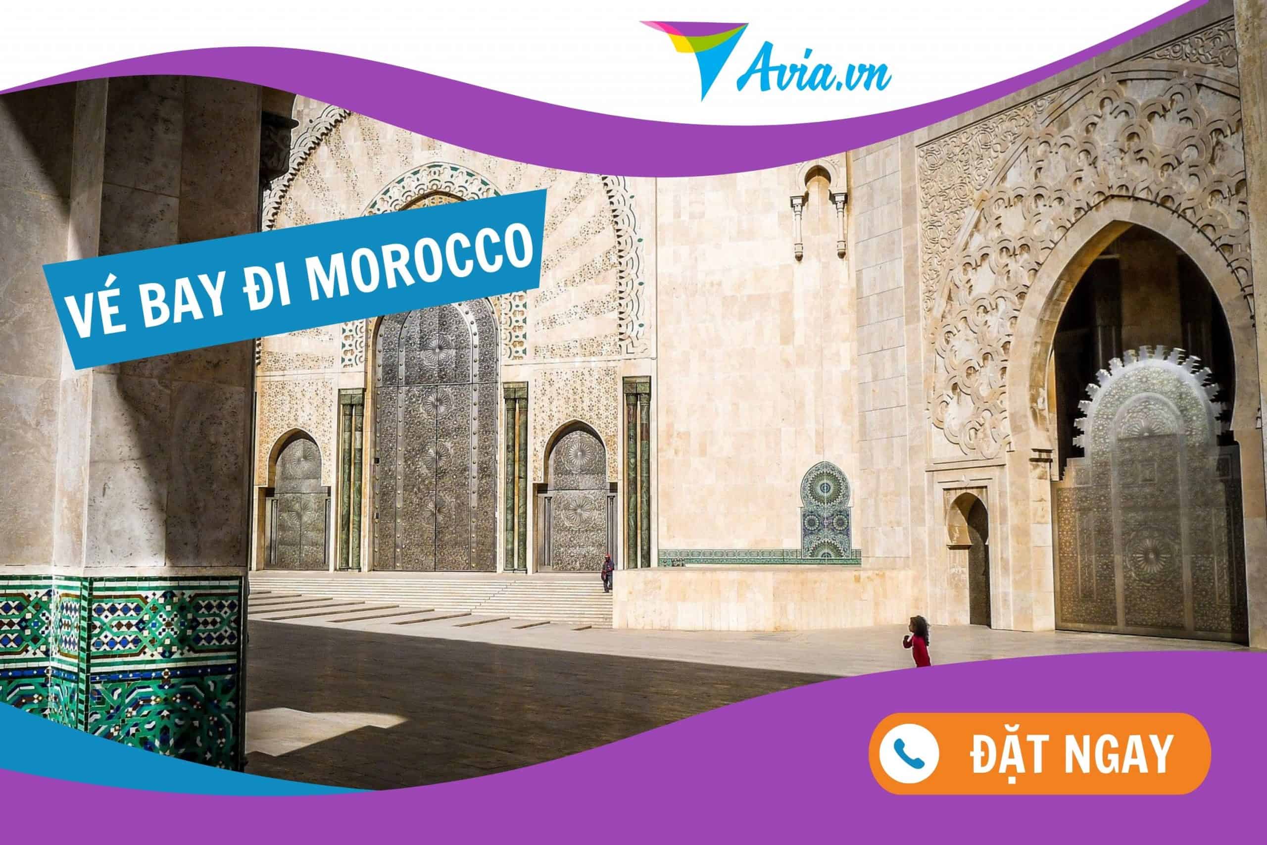 Vé máy bay đi Morocco