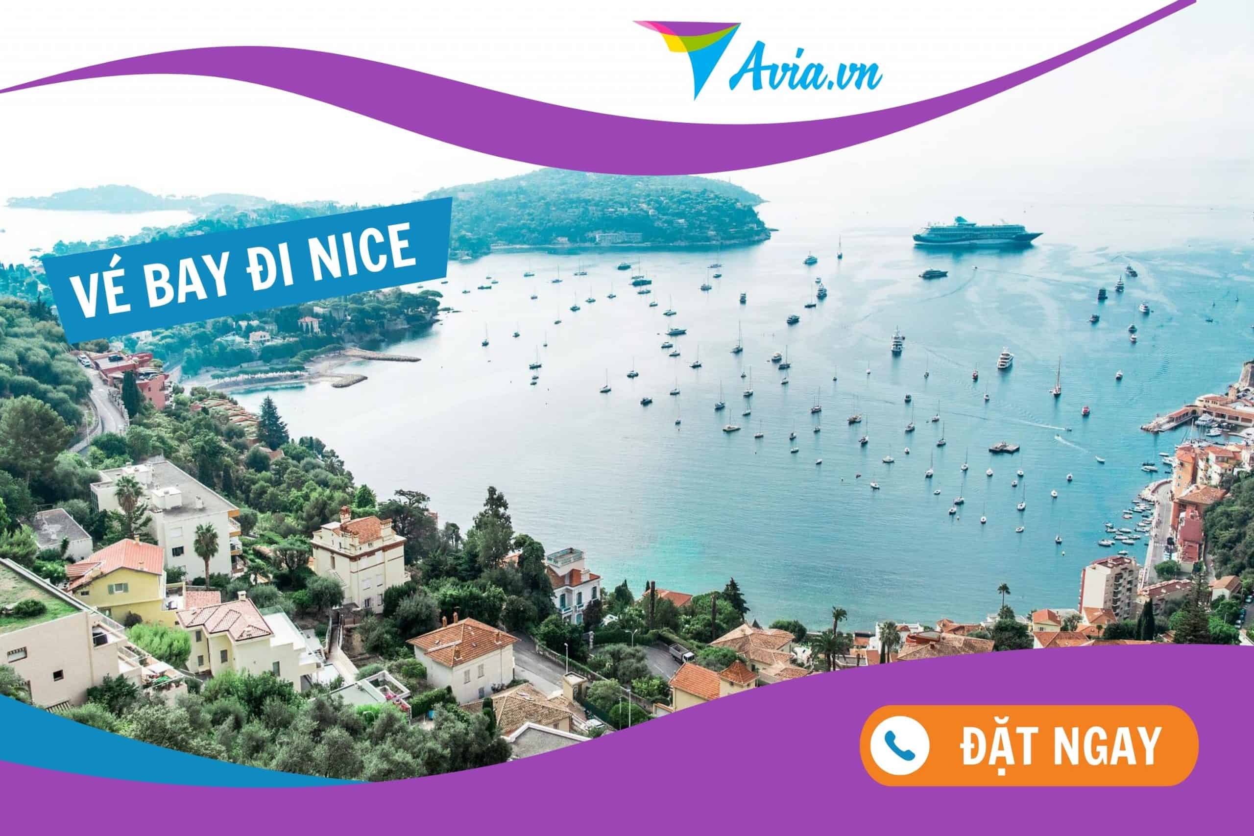 Vé máy bay đi Nice (NCE) giá rẻ