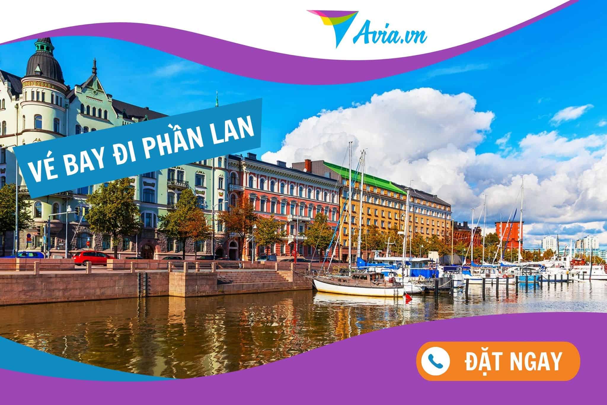 Vé máy bay đi Phần Lan