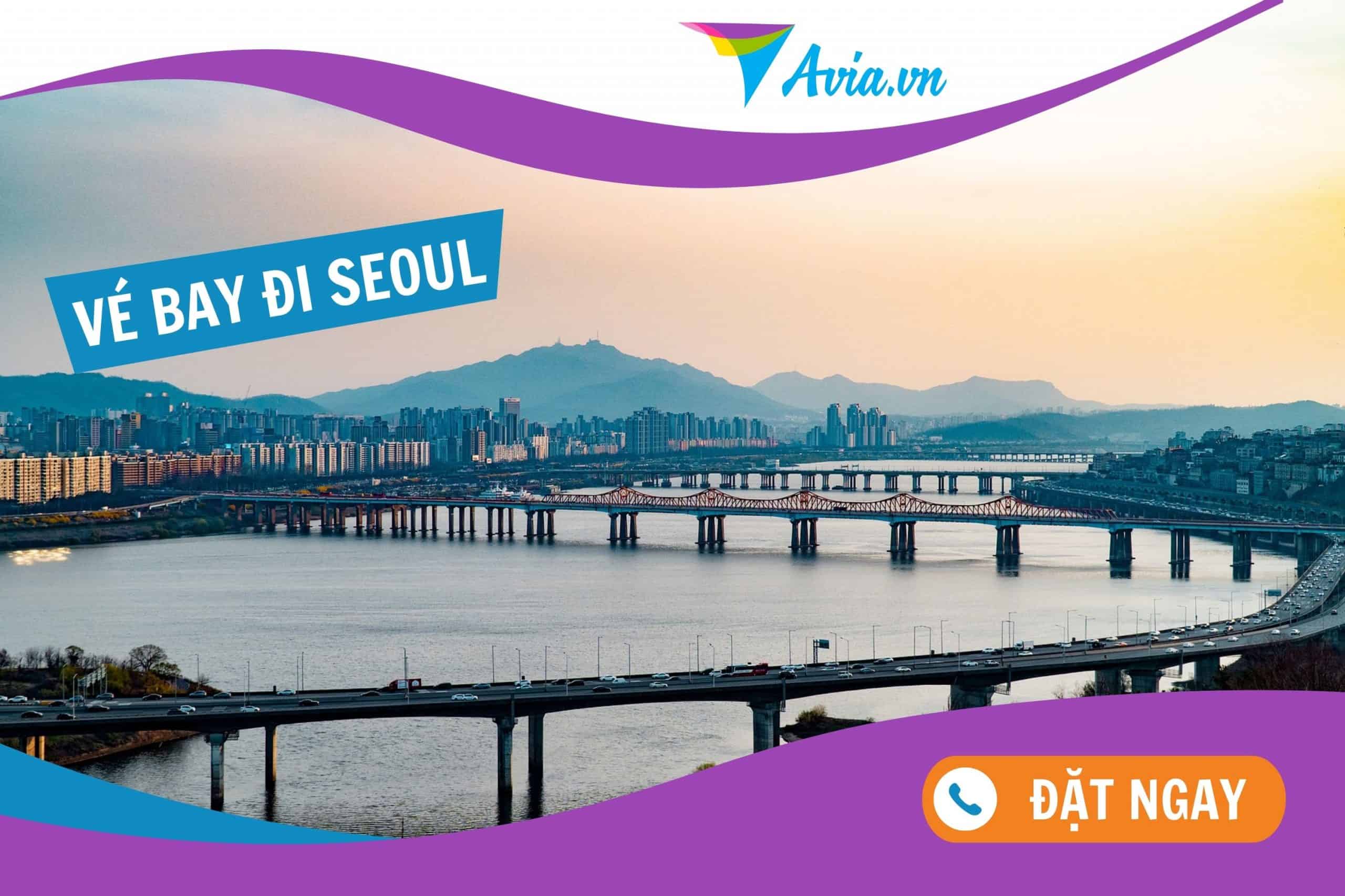 Vé máy bay đi Seoul (ICN) giá rẻ