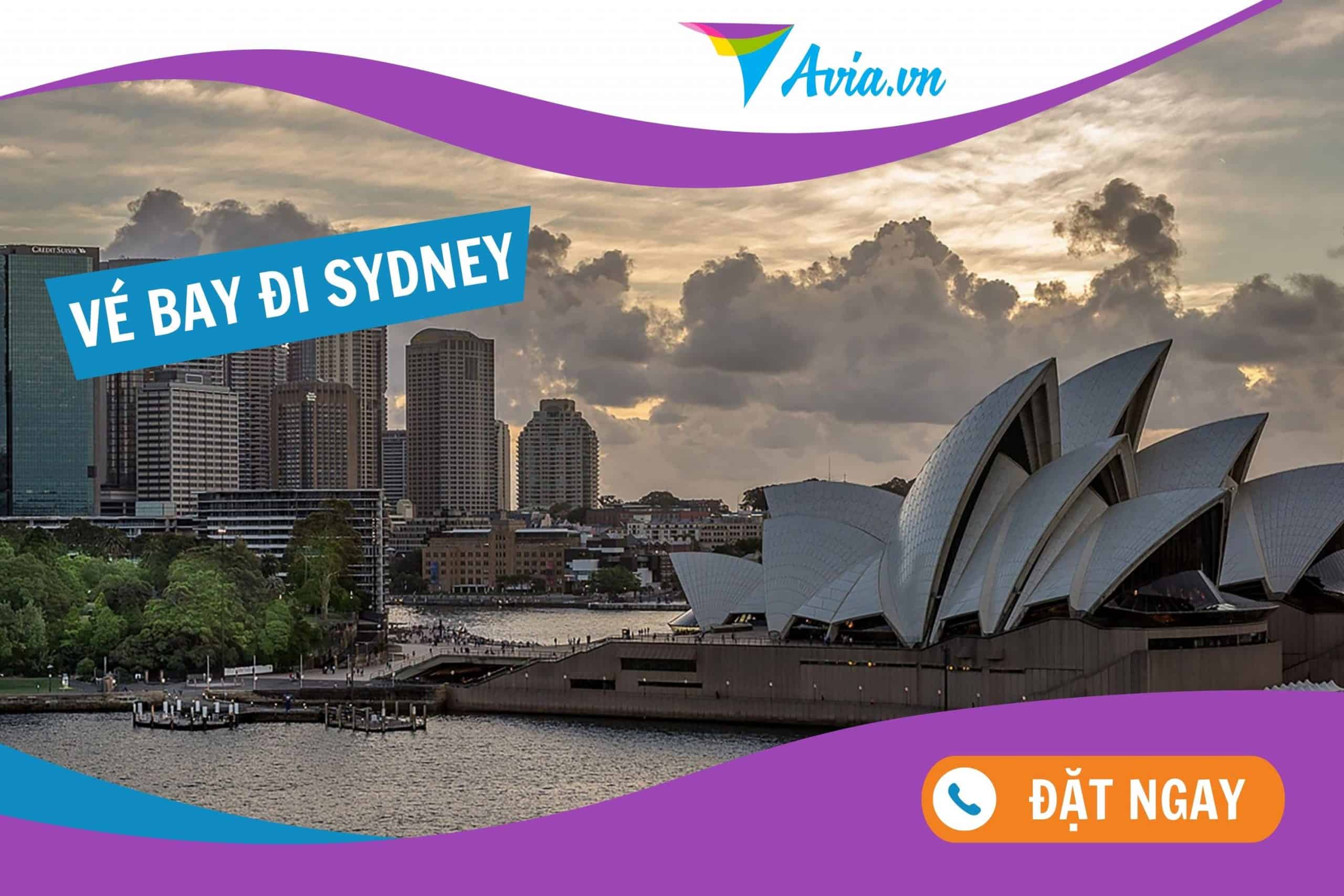 Vé máy bay đi Sydney