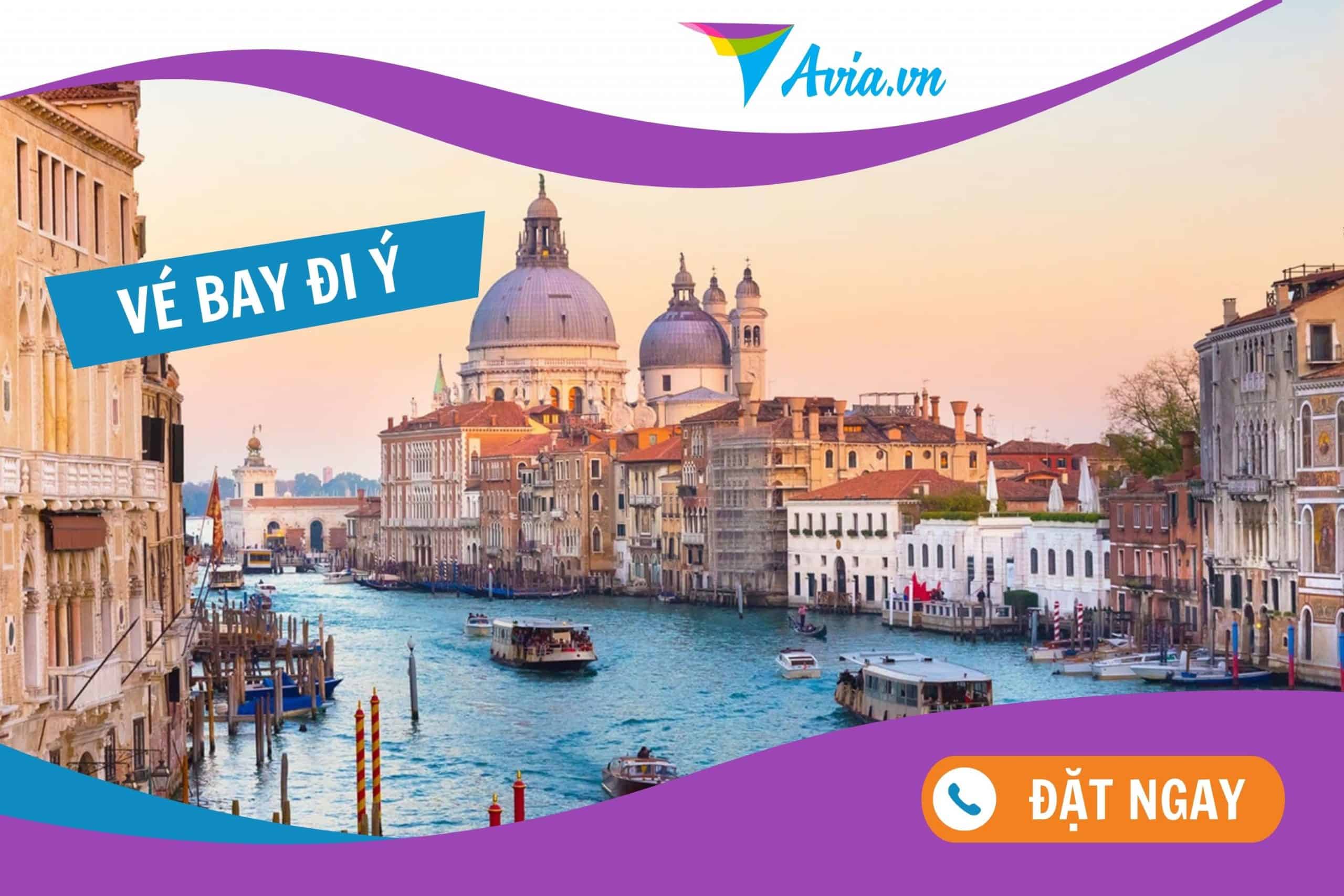 Vé máy bay đi Ý (Italia)
