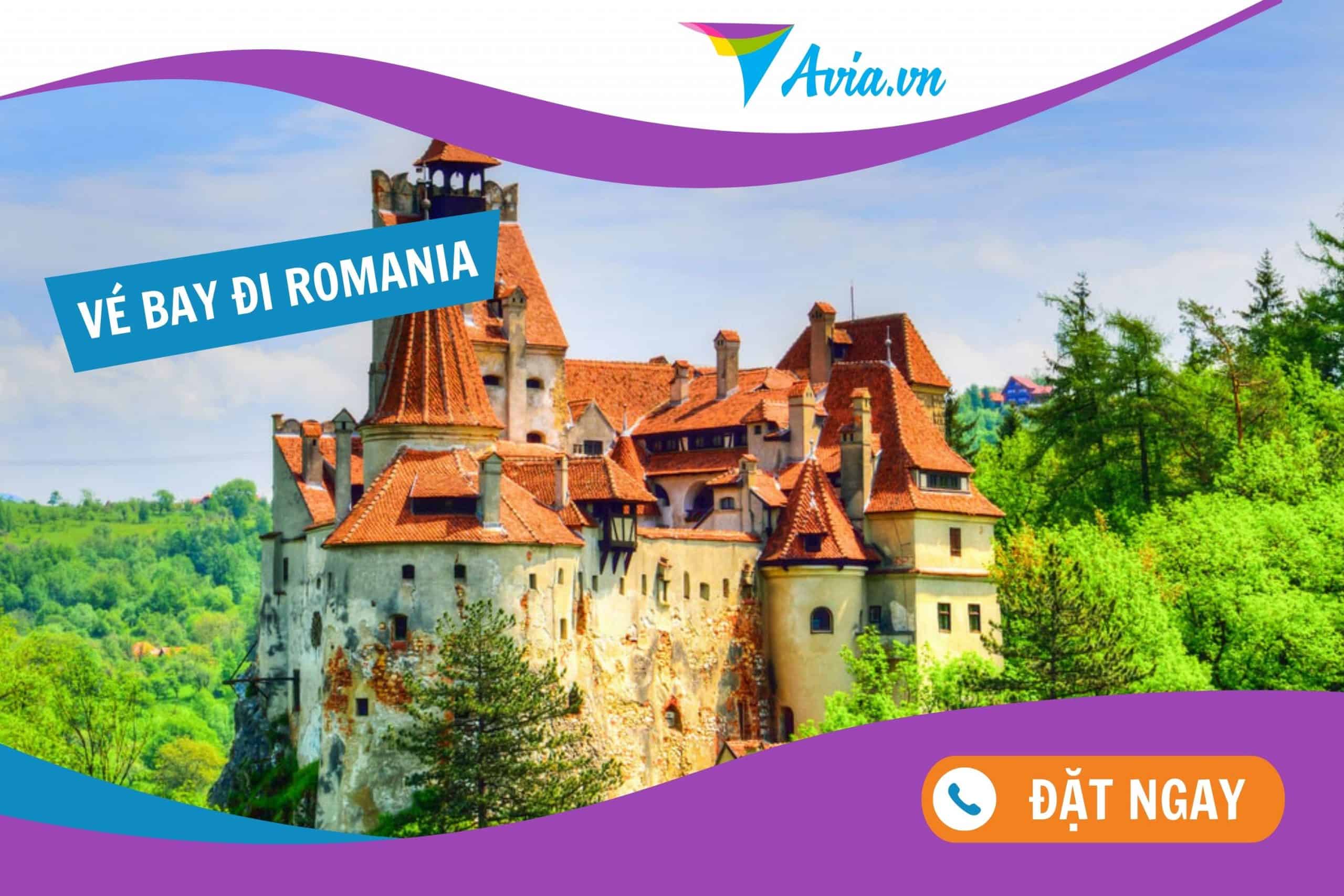 vé máy bay đi Romania