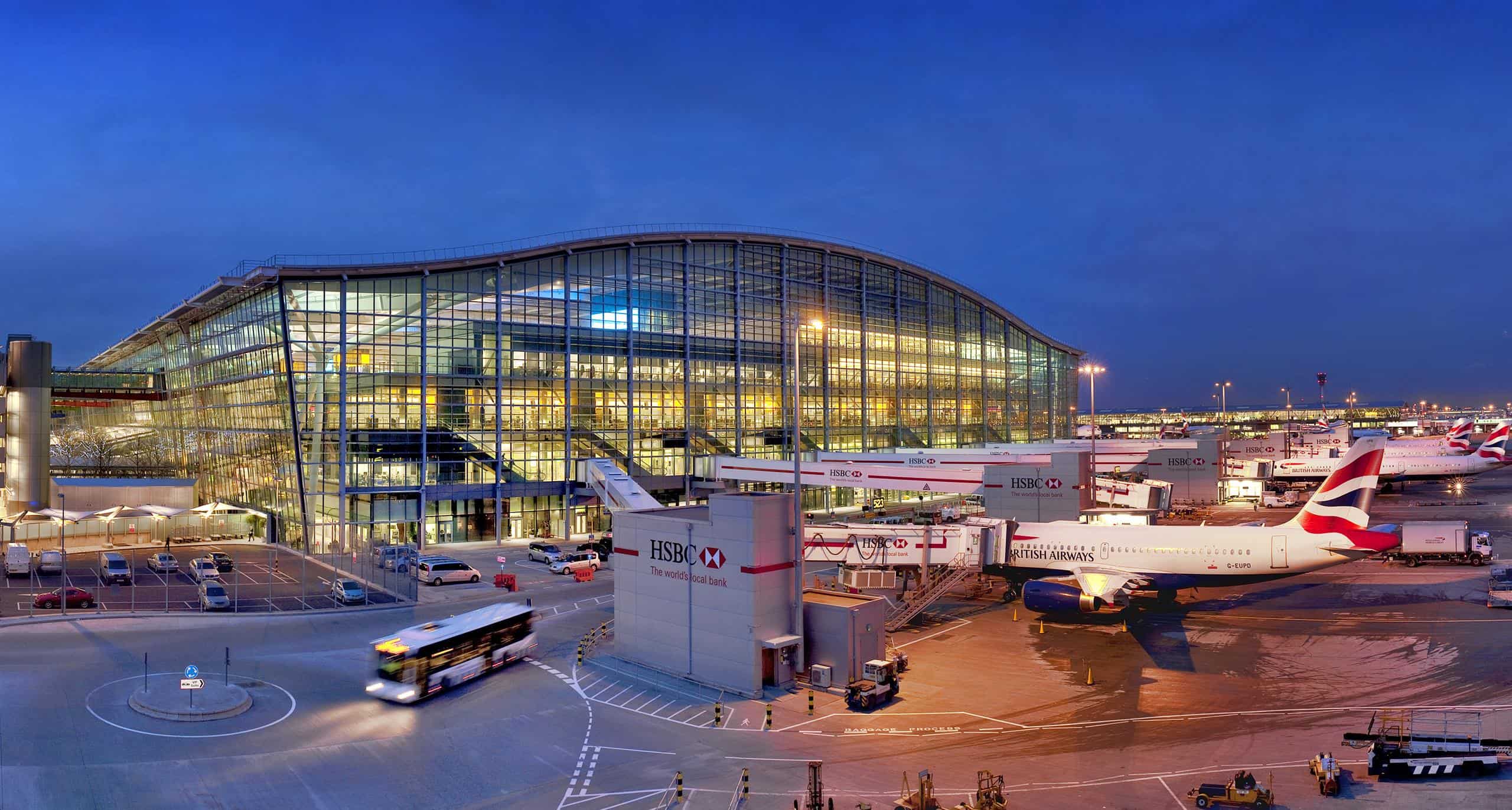 sân bay quốc tế Heathrow - vé máy bay đi London