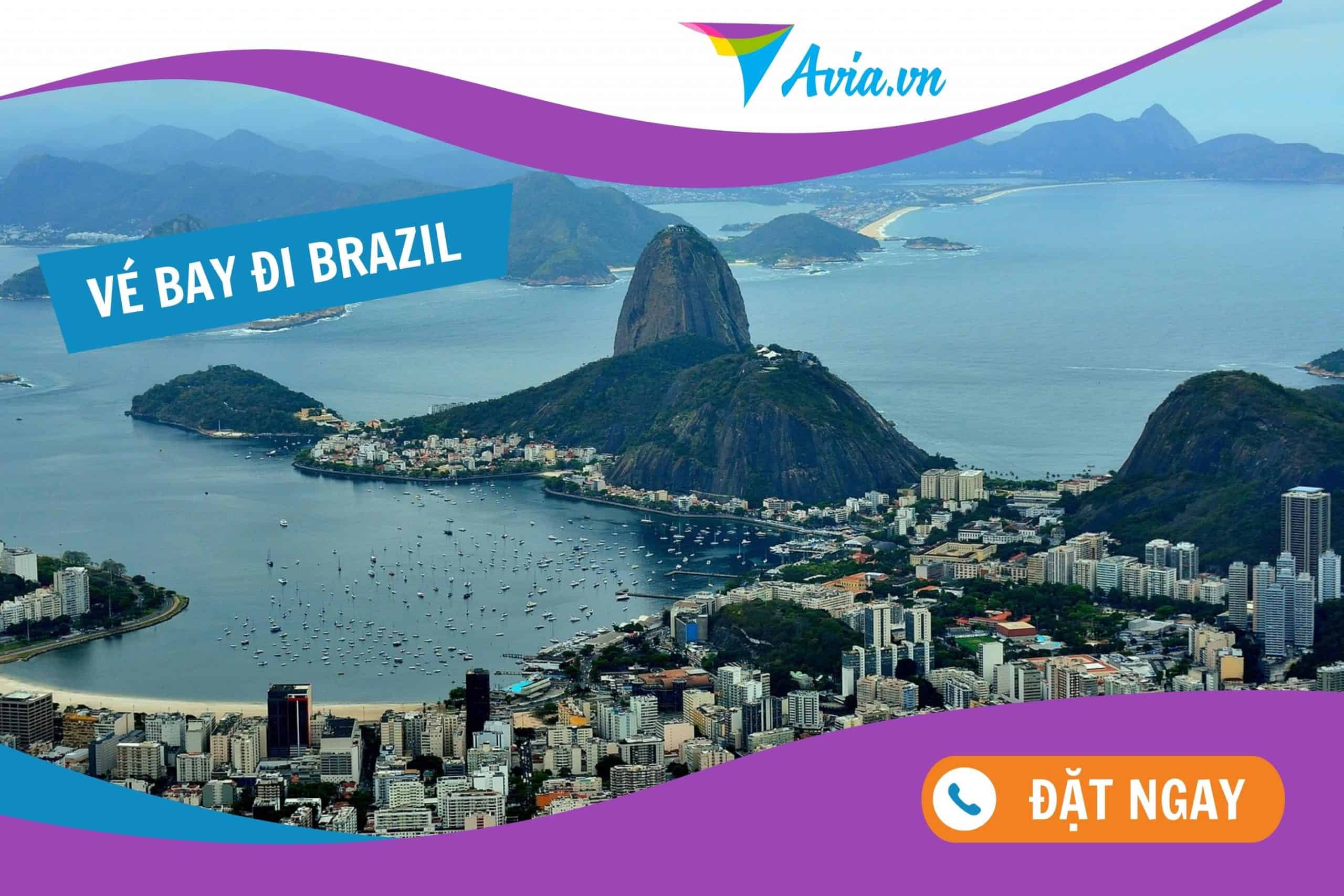 Vé máy bay đi Brazil