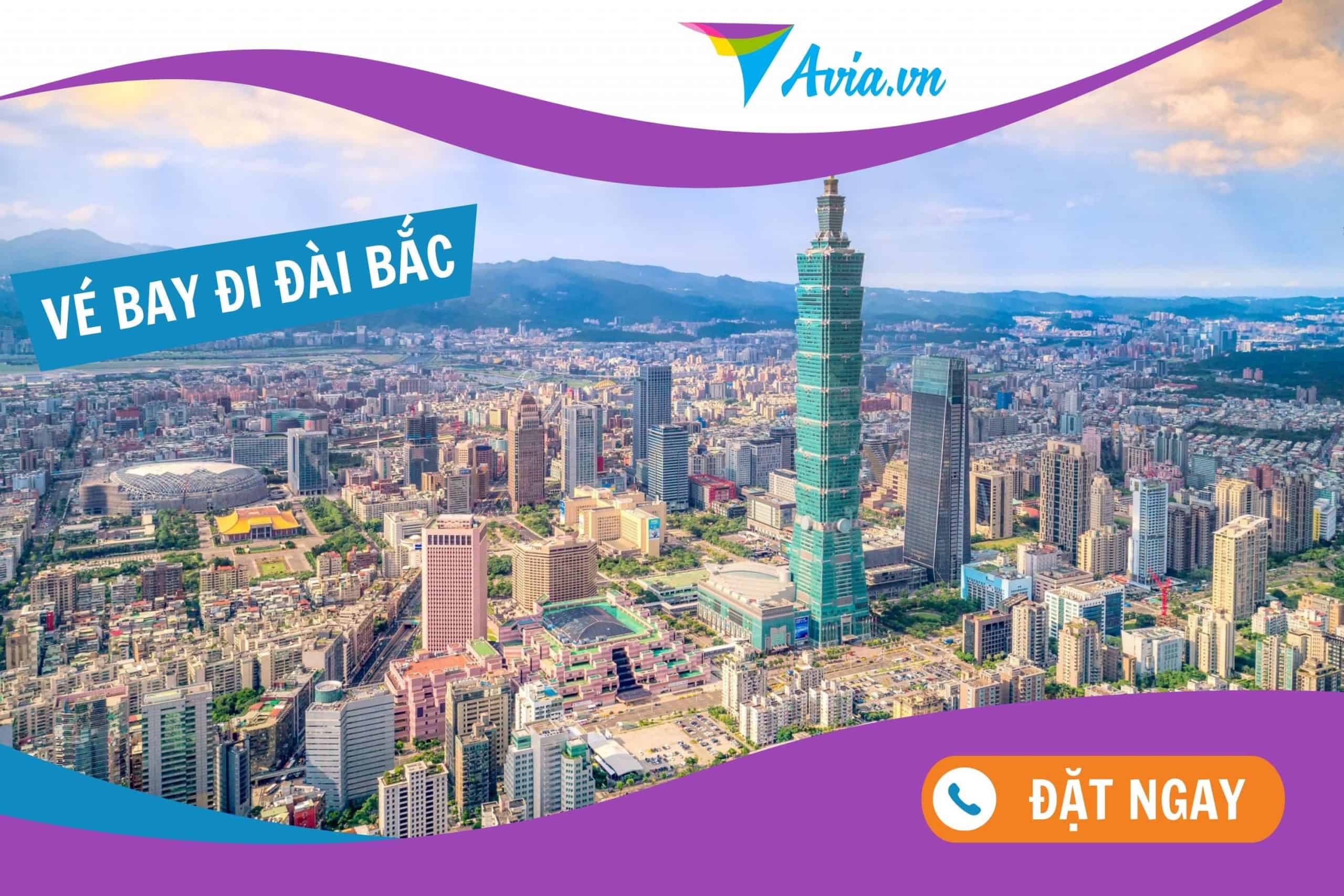 Vé máy bay đi Đài Bắc