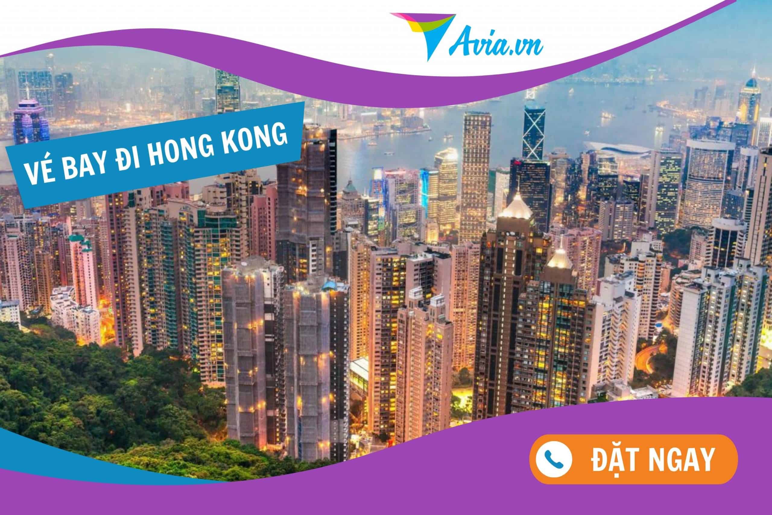 Vé máy bay đi Hong Kong
