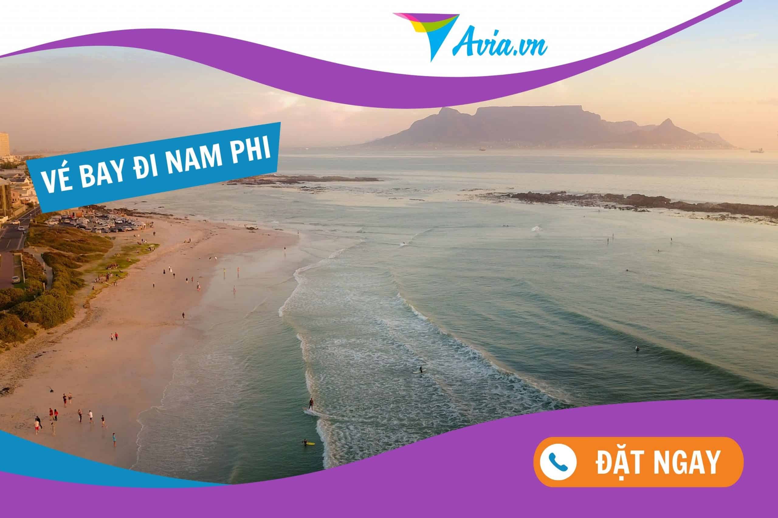 vé máy bay đi Nam Phi