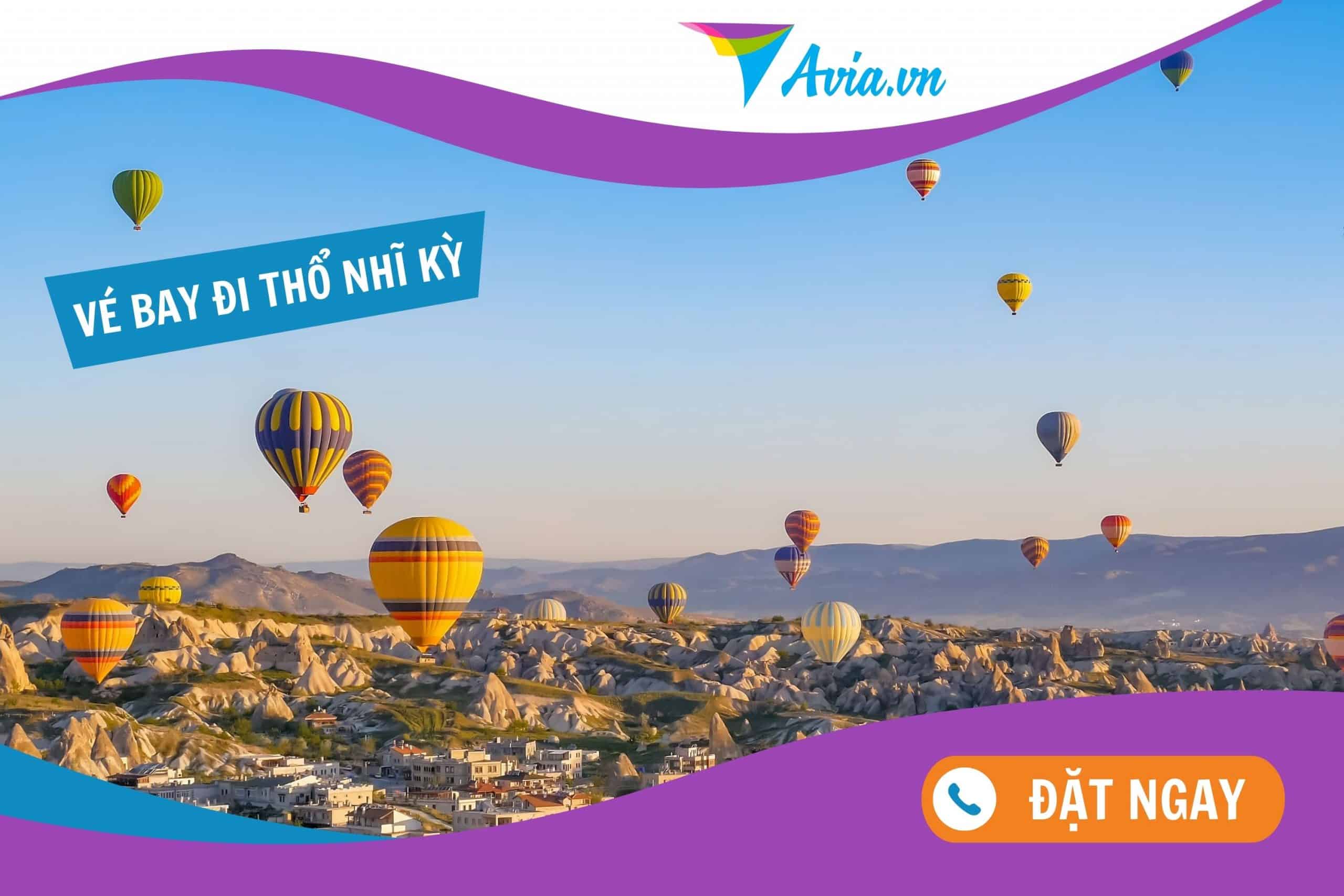 vé máy bay đi Thổ Nhĩ Kỳ