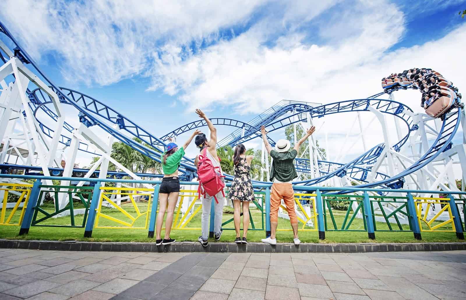 chơi trò cảm giác mạnh - kinh nghiệm đi vin nha trang