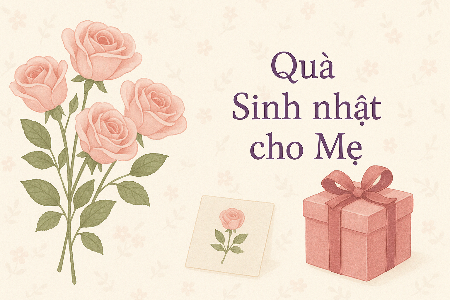 Tặng Quà Sinh Nhật Cho Mẹ Nên Tặng Gì?