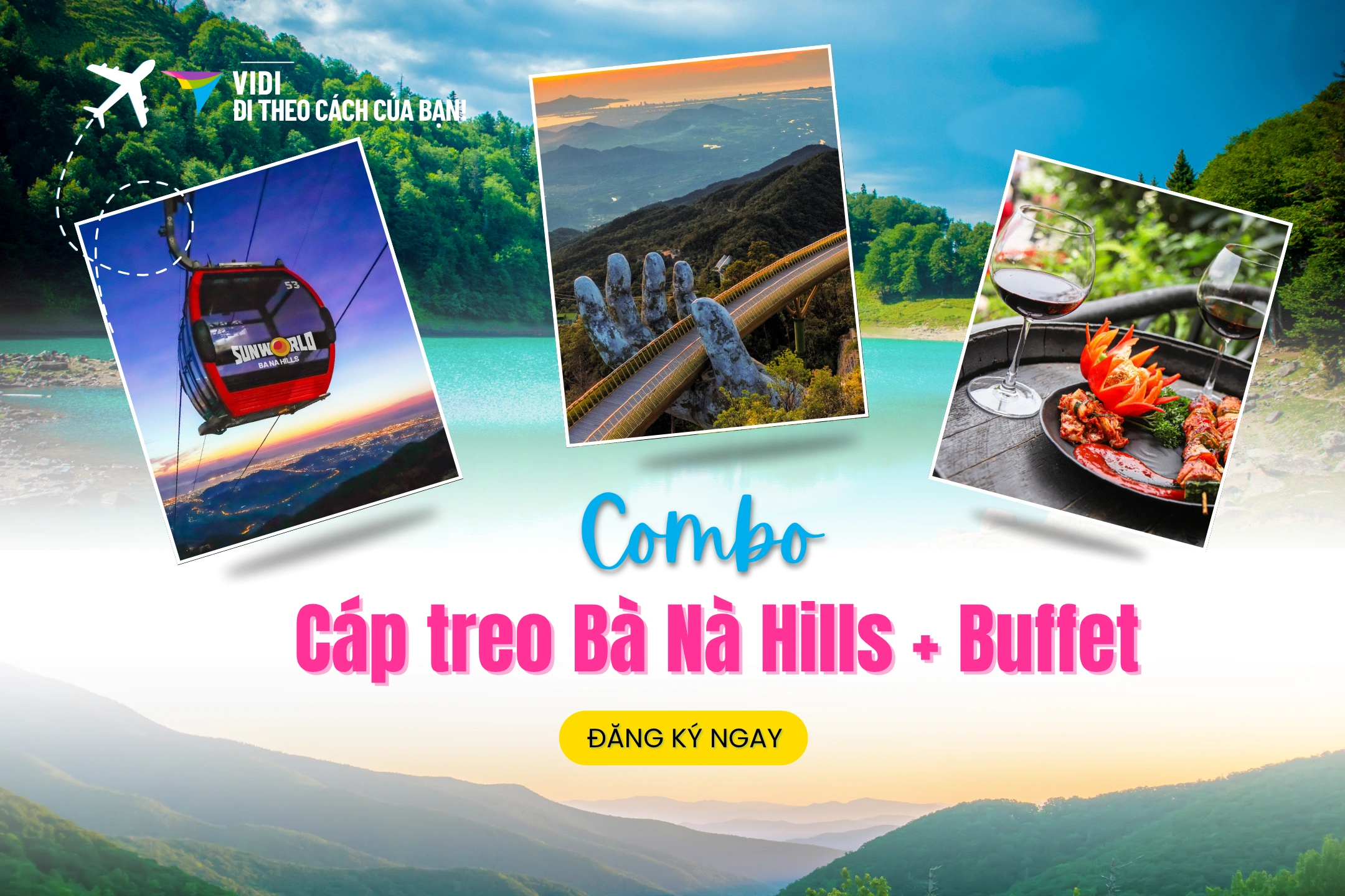thumbnail Combo Cáp Treo Bà Nà Hills + Buffet