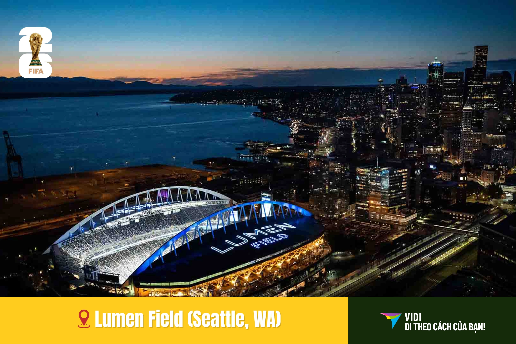 Sân vận động Lumen Field — Seattle (Washington)