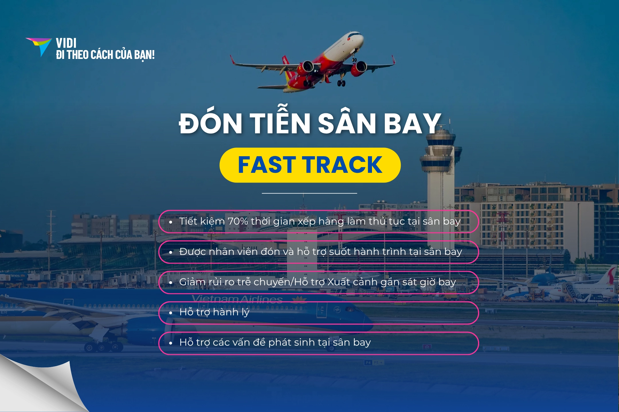 Dịch vụ Fast Track sân bay là gì?