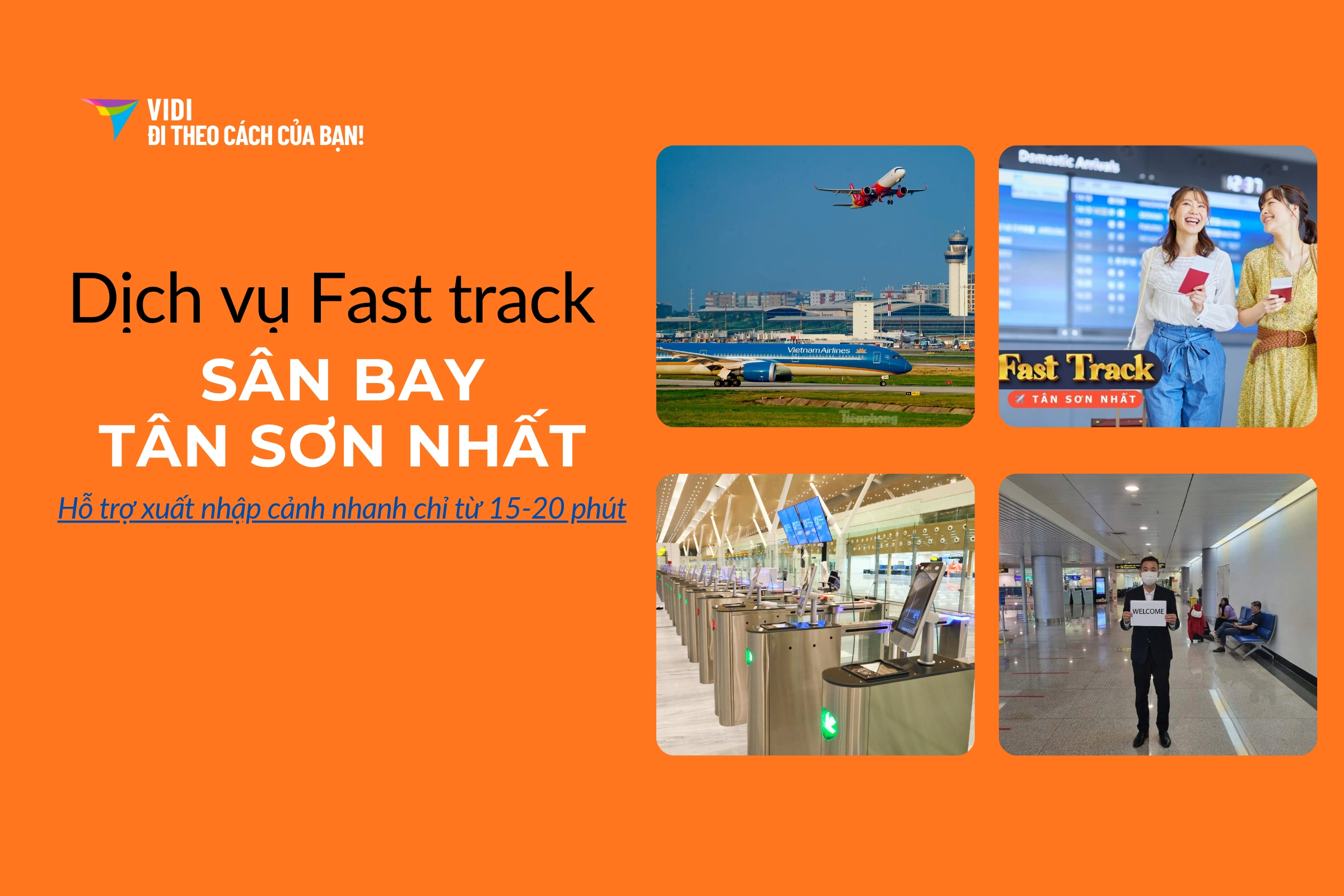 Dịch vụ Fast Track sân bay Tân Sơn Nhất