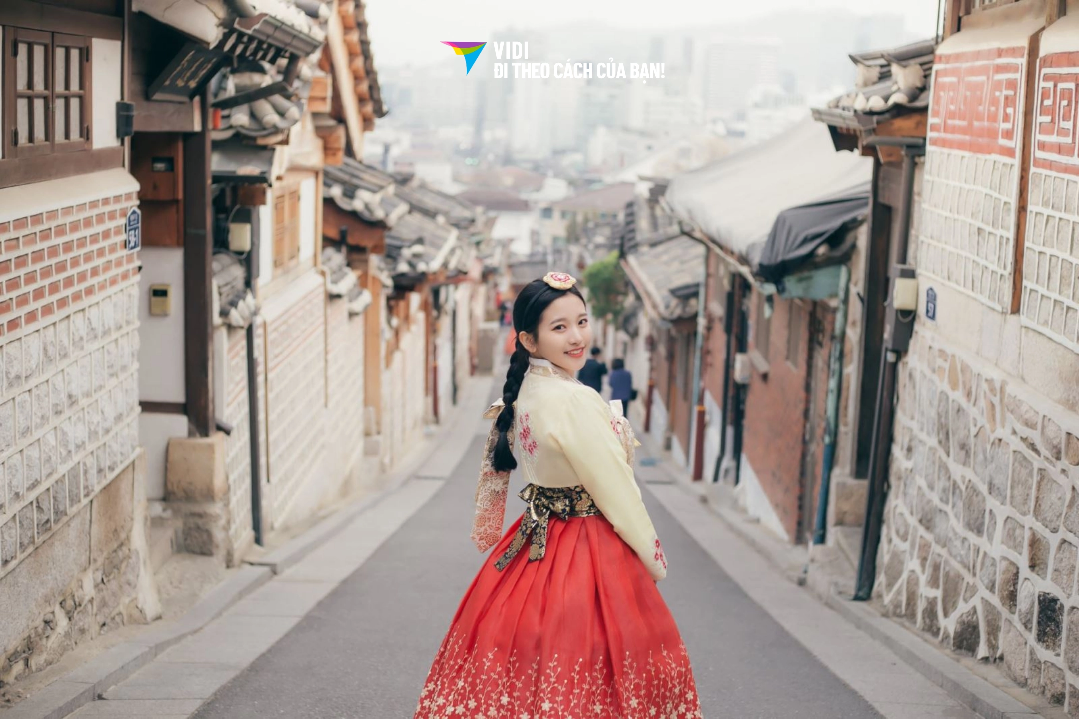 Tour Hàn Quốc: TP.HCM - Seoul - Lotte World - Làng cổ - Trượt tuyết – Hái dâu 5 ngày 4 đêm