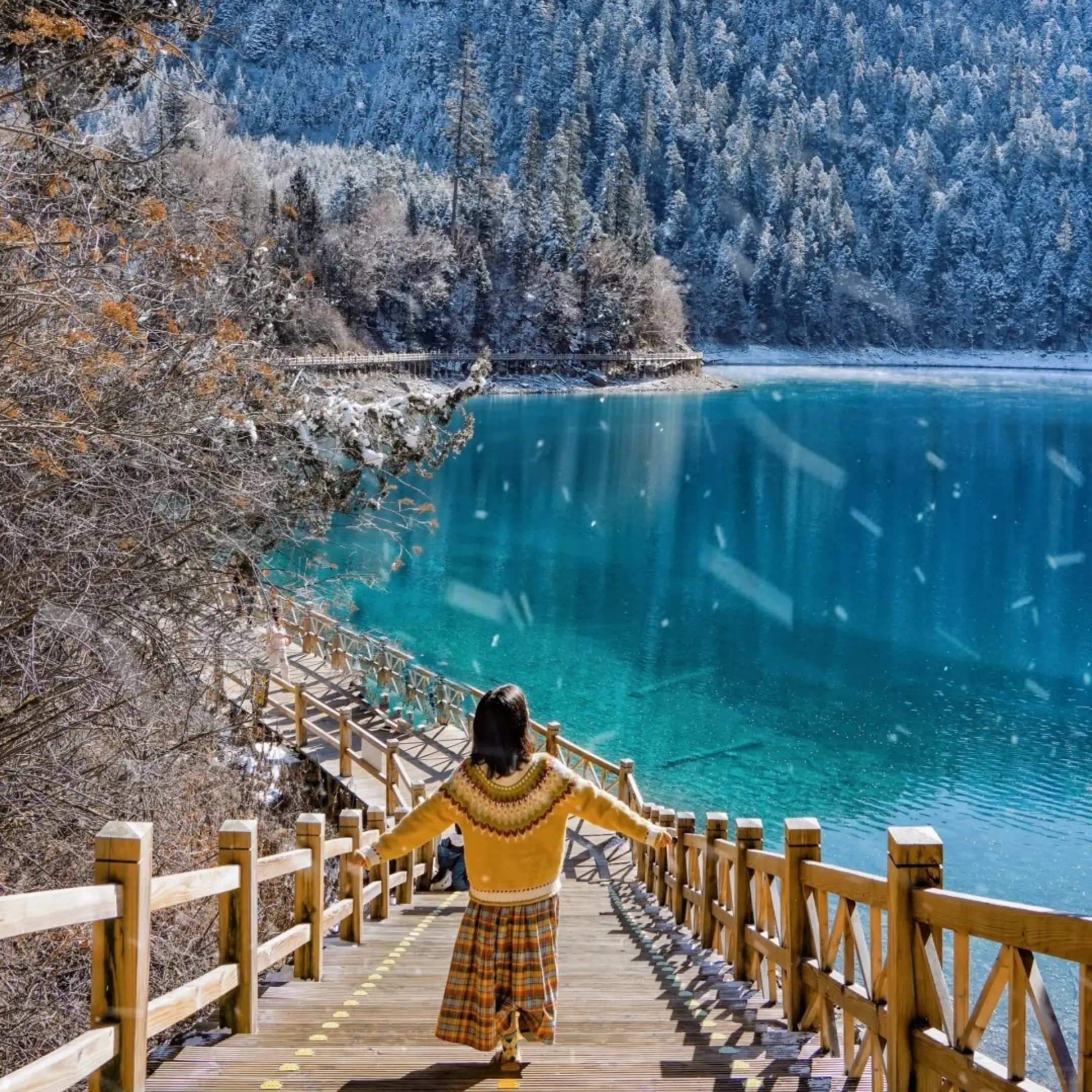 Tour Cửu Trại Câu - Công viên Gấu trúc - Trượt Tuyết Gia Cô Sơn Tết Dương lịch 2026