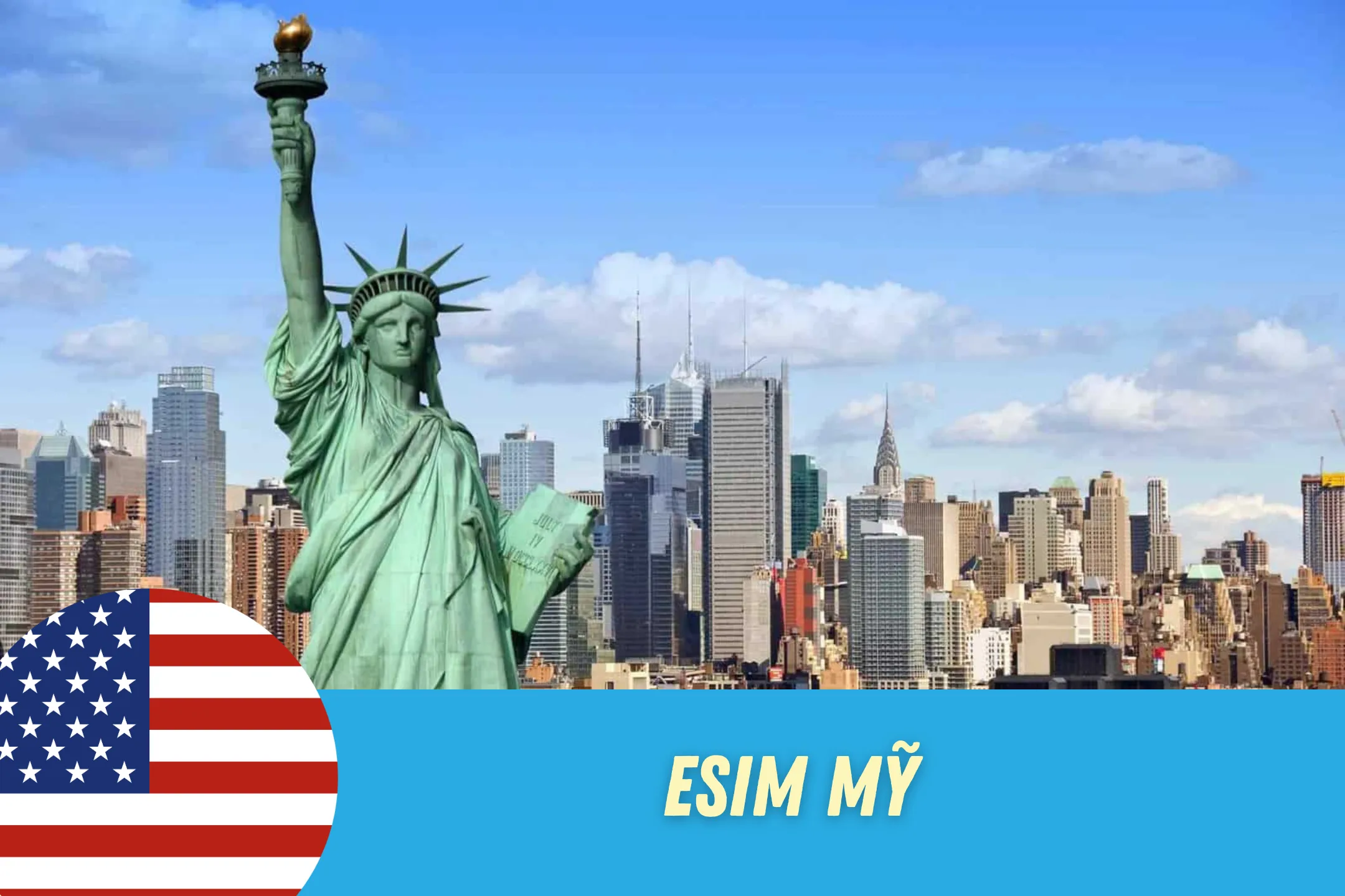 eSIM du lịch Mỹ