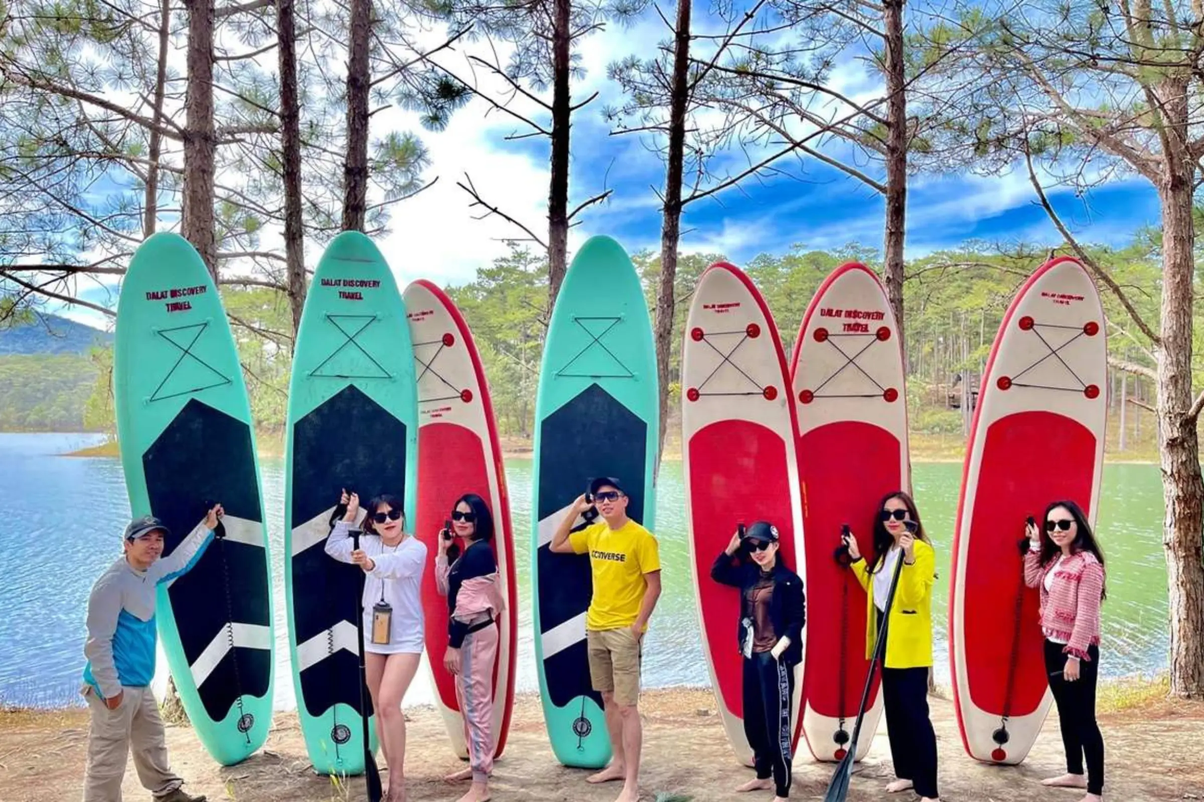 Chèo Sub tại hồ Tuyền Lâm Đà Lạt