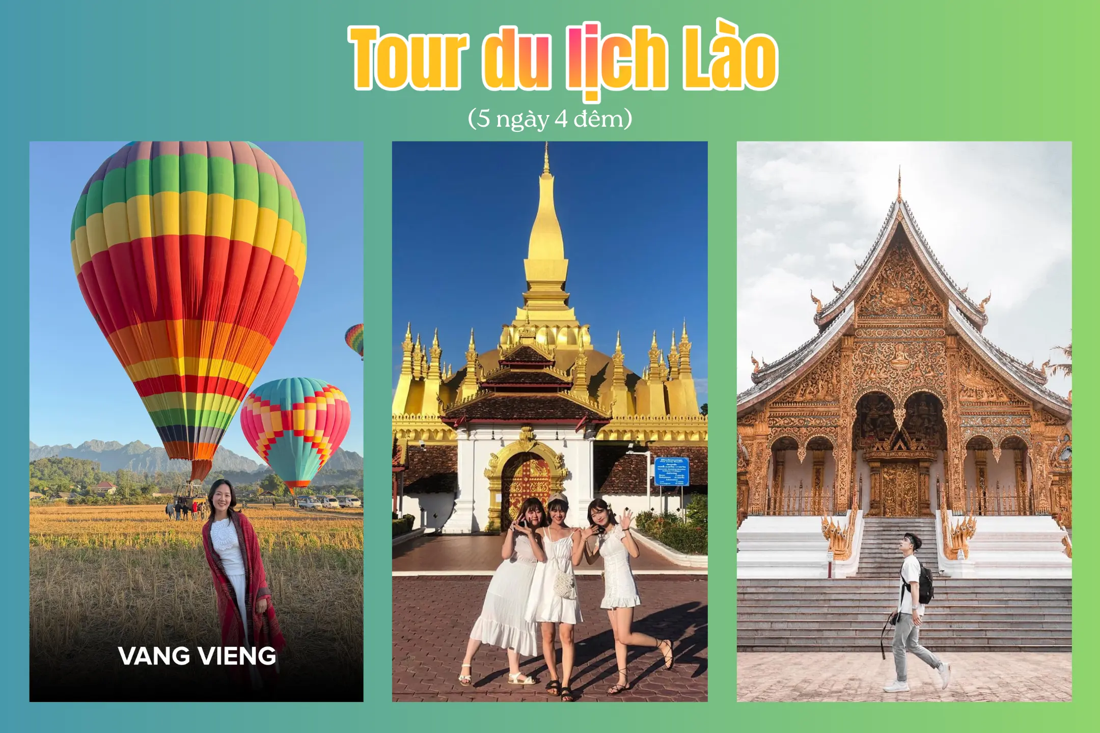 Tour Lào 5 ngày 4 đêm