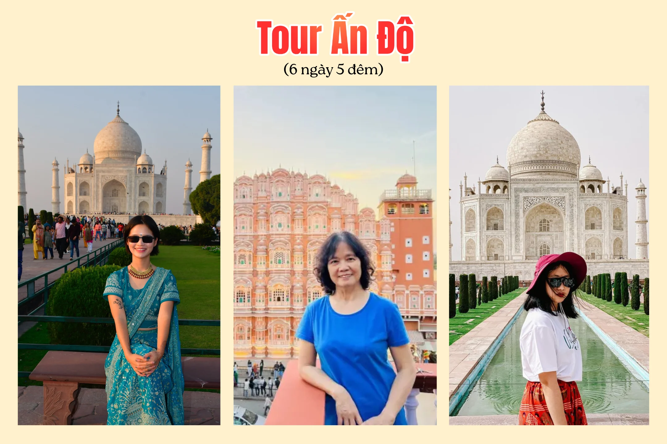 Tour Ấn Độ 6 ngày 5 đêm