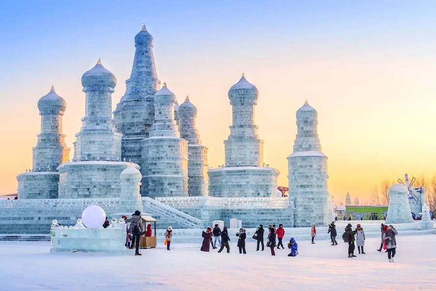 Tour Cáp Nhĩ Tân Tết Dương lịch
